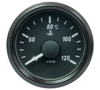 VDO SingleViu Coolant Temperature Gauge 120 C